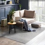 Tapis Naroski - 120 x 170 cm - Argent