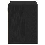 vidaXL Meuble TV Chêne noir 60x30x41 cm Bois d'ingénierie