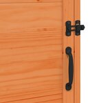 vidaXL Abri de jardin Marron 59 x 56 x 113 5 cm Bois d'ingénierie