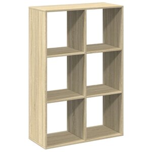 vidaXL Étagère séparatrice de pièce chêne sonoma 69 5x29x103 5 cm