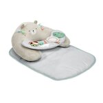 Tapis d'éveil et siege d'activités 4 en 1 Cozy Prop Nate  5 jouets sensoriels