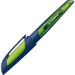 Stylo plume EASYbuddy Twilight Sky plume M pour tous - bleu nuit/citron vert STABILO