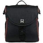 Willex Sacoche de vélo 300 S 12 L Noir et rouge