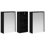 vidaXL Ensemble de Meubles de Salle de Bain 3 Pièces 116 x 16 x 62 5 cm