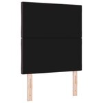 vidaXL Tête de Lit en Tissu Géométrique Marron foncé 80 cm tissu