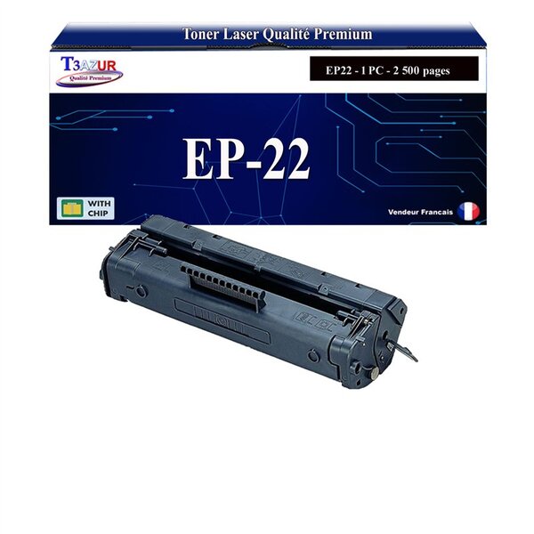 T3AZUR -Toner compatible avec Canon EP22 (1550A003) pour Canon LBP1120  LBP800  LBP810