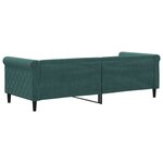 vidaXL Lit de repos vert foncé 80x200 cm velours