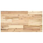 vidaXL Dessus de table 60x40x4 cm rectangulaire bois massif d'acacia