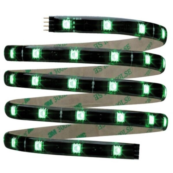 Kit ruban YourLED 3m RGB 28 8W 230/12V noir plastique étanche