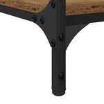 vidaXL Bureau Bois Ancien 140 x 50 x 75 cm Bois d'ingénierie