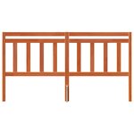 vidaXL Tête de lit avec tête de lit Cire marron 185 5 x 100 cm