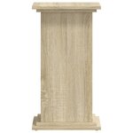 vidaXL Support pour plantes chêne sonoma 33x33x60 cm bois d'ingénierie