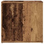 VidaXL Tiroir boîte vieux bois 40 5x40x40 cm bois d'ingénierie