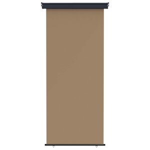 vidaXL Store latéral de balcon 80 x 250 cm 100  polyester fer acier