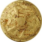 Pièce de monnaie en Argent - Cuivre 2000 Francs g 1000 (1 Kg) Cu - 62.2 (2 Oz) Ag Millésime 2025 WHISPERS OF THE MAPLE AUTUMN (PRÉCOMMANDE)