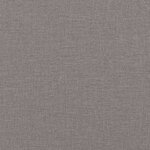 vidaXL Canapé 3 places avec oreillers décoratifs taupe 180 cm tissu