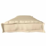 vidaXL Coussin de palette Beige 180 x 40 x 8 cm Tissu Oxford