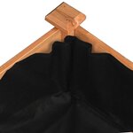 vidaXL Lit surélevé de jardin doublure 240x120x25 cm bois massif sapin