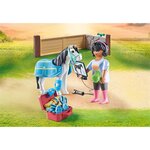 PLAYMOBIL 71497 - Thérapeute et cheval
