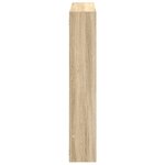 vidaXL Étagère cube murale 7 compartiments chêne sonoma