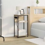 vidaXL Cabinet de chevet Chêne sonoma 41 x 28 x 76 cm