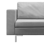vidaXL Ensemble de canapés 5 Pièces Tissu Gris clair