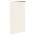 vidaXL Store enrouleur occultant blanc cassé 120x230 cm largeur tissu