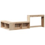 vidaXL Cadre de lit sans matelas 90x200 cm bois de pin massif