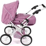 Bayer Chic 2000 560-62 - Poussette combinée pour poupée LENI Jean rose
