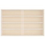 vidaXL Vitrine de collection en bois avec portes 60x8 5x37 cm