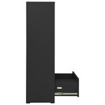 vidaXL Classeur Anthracite 90x46x164 cm Acier