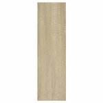 vidaXL Étagère murale Chêne sonoma 75x16x55 cm Bois d'ingénierie