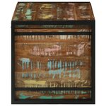 vidaXL Coffre de Rangement Multicolore 80x50x50 cm en Bois Récupéré