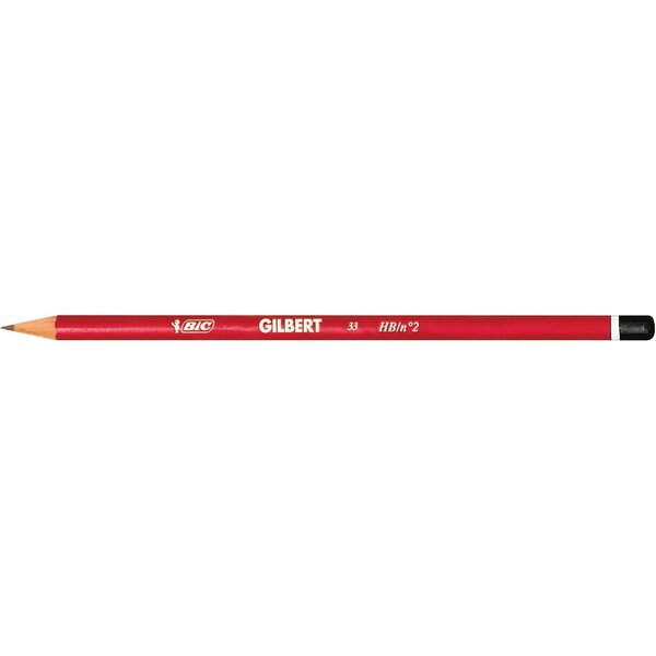Crayon papier graphite ROND GILBERT Mine HB BIC