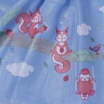 Zapf Creation 709610 - Baby Annabell - Robe bleue écureuil 43cm