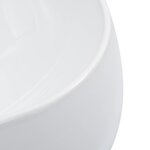 vidaXL Lavabo 44 5 x 39 5 x 14 5 cm Céramique Blanc