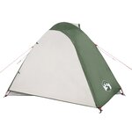vidaXL Tente de camping à dôme 3 personne vert imperméable