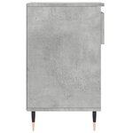 vidaXL Armoire à chaussures Gris béton 102x36x60 cm Bois d'ingénierie