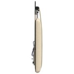 vidaXL Tête de lit suspendue Crème Tissu