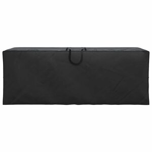 vidaXL Sac de stockage extérieur Noir 175 x 55 x 75 cm Tissu 600D