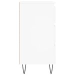 vidaXL Buffet Blanc 60x35x70 cm Bois d'ingénierie