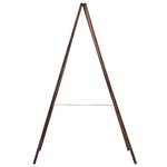 Tableau double face bois de cèdre autoportant 60 x 80 cm noir 02_0045437
