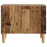 vidaXL Table basse Bois ancien 49 x 50 x 40 cm Bois d'ingénierie