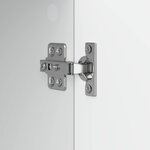 vidaXL Meuble TV 150 x 31 x 50 cm Blanc brillant Bois d’ingénierie