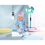 Zapf Creation 832585 - Baby born Deluxe Robe en Jean pour poupée de 43 cm