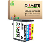 CARTOUCHE 18XL lot de 4 Compatible COMETE, Entreprise française