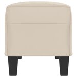 Banc banquette crème 100 x 35 x 41 cm tissu microfibre 02_0010486