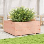 vidaXL Jardinière 110x110x49 5 cm bois massif de douglas