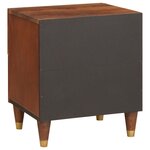 vidaXL Tables de chevet avec tiroir 40 x 33.5 x 46 cm