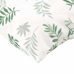 vidaXL Coussins Éparpillés Feuille 4 Pièces Motif feuille 60 x 60 cm